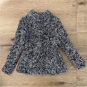 POLO Ralph Lauren Knitted sweater, Girls size 3T, black / white / grayish